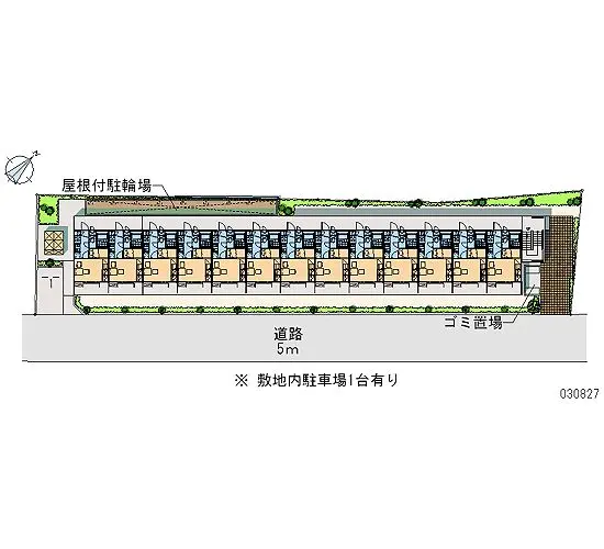 清瀬市松山２丁目 月極駐車場